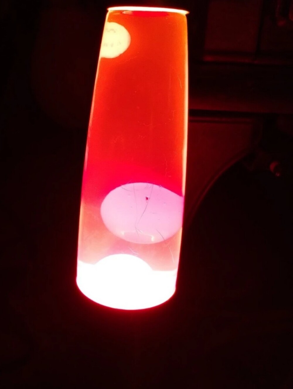 Red Lava Lamp Home Accent - Brand Unspecified